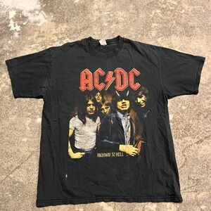 Black and Red Graphic Tee